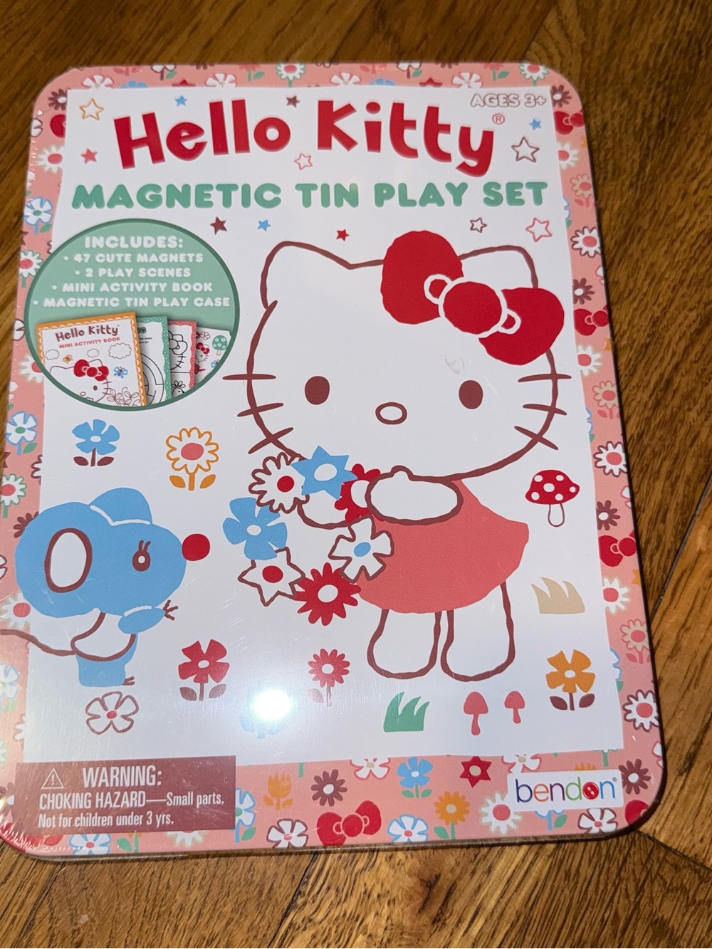 Hello Kitty Magnetic Tin Play Set - nwt